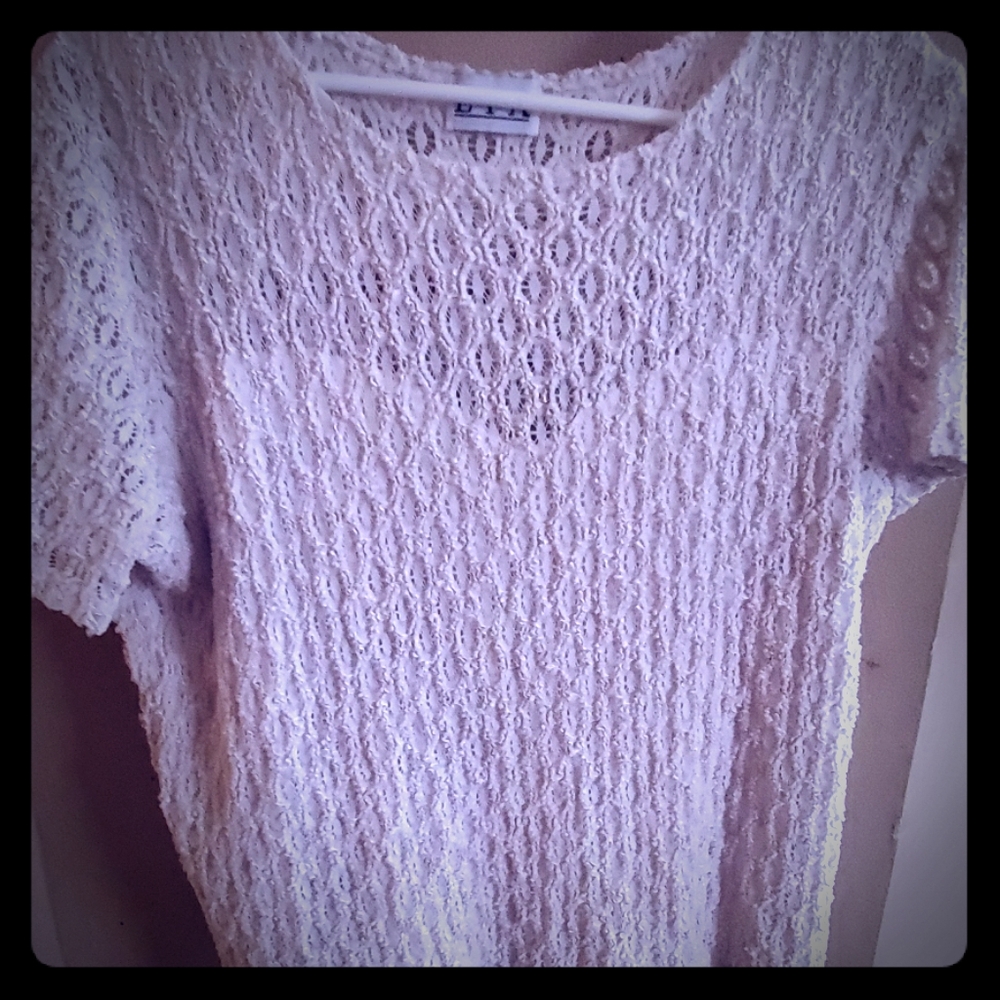 A lace shirt